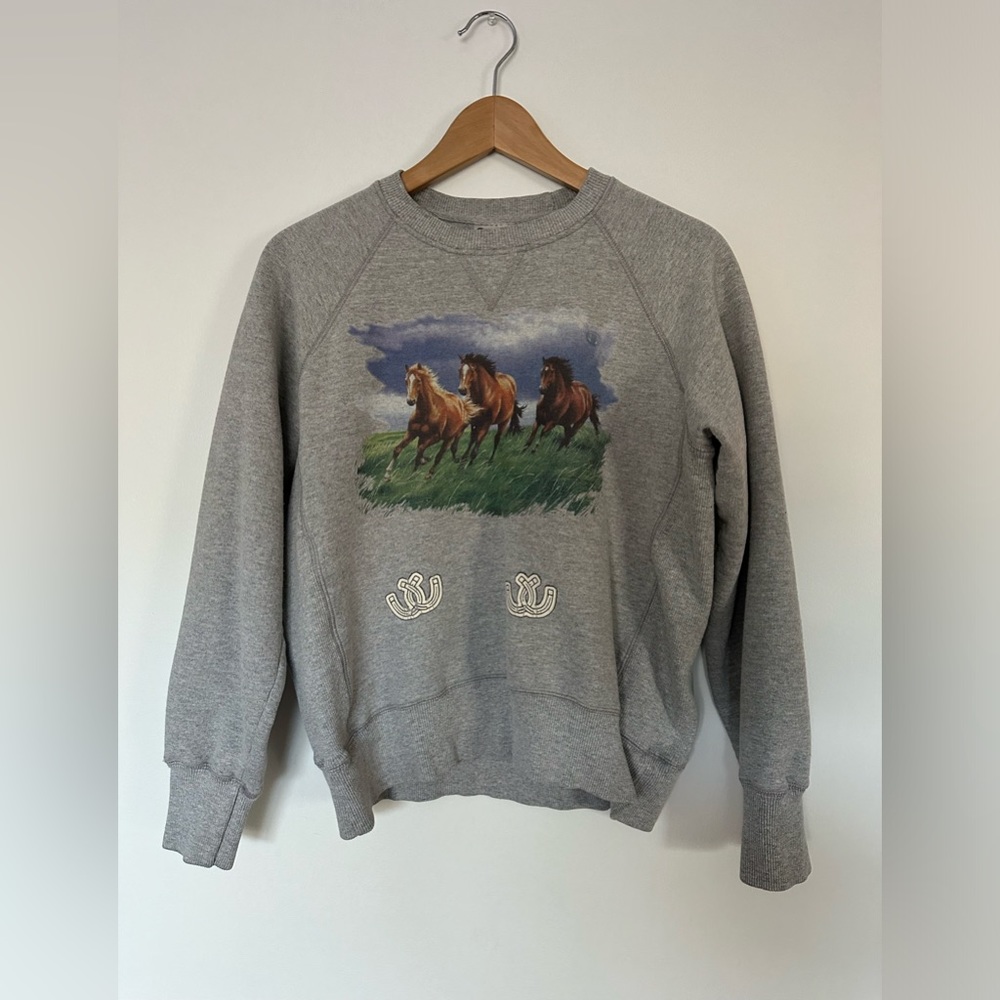 Vintage Champion Horse Sweatshirt Size M